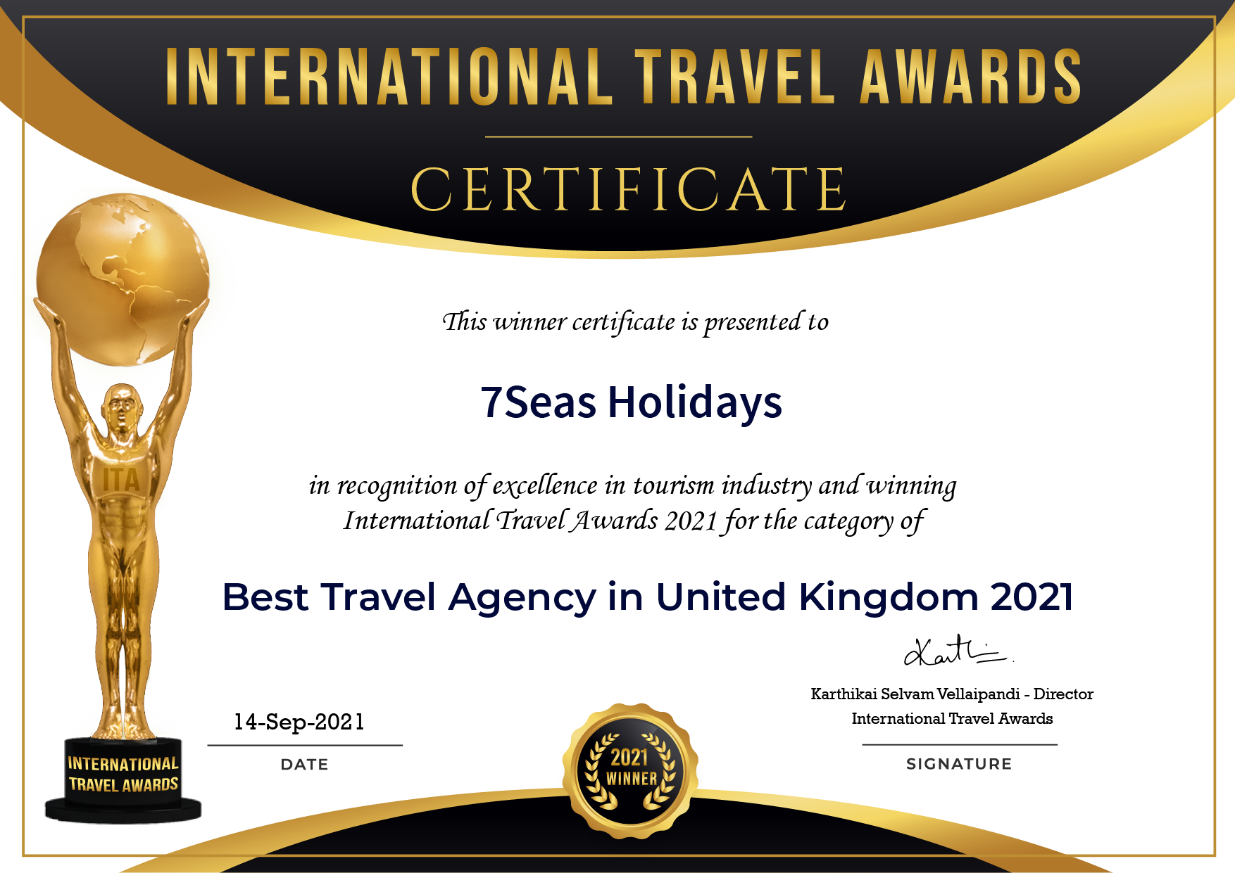 travel agency awards 2022