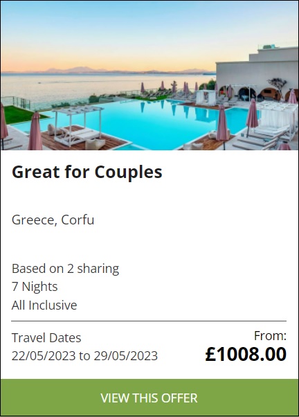 greece GREAT FOR COUPLES