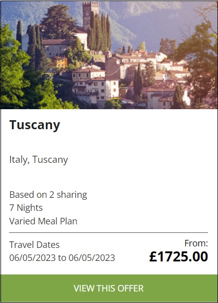Italy TASTING IN TUSCANY