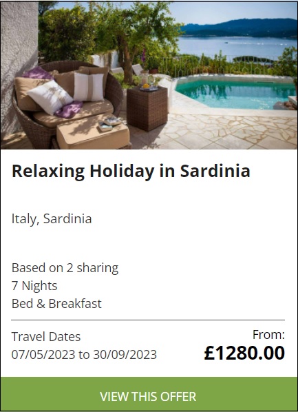 RELAXING HOLIDAY IN SARDINIA