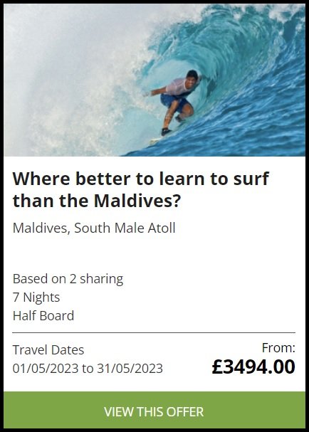 Maldives, South Male Atoll Surfing 2023