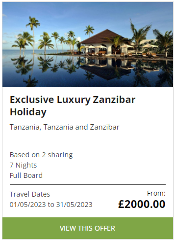 Family Holiday in Zanzibar