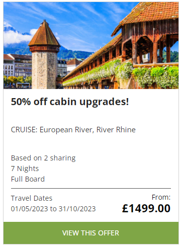 Rhine Cruise to Switzerland