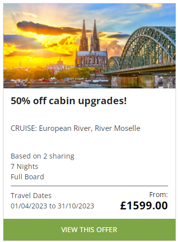 Rhine & Moselle River Cruise